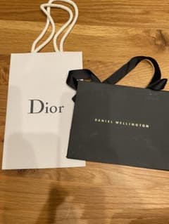 Dior & Daniel Wellington ショップ袋セットのサムネイル