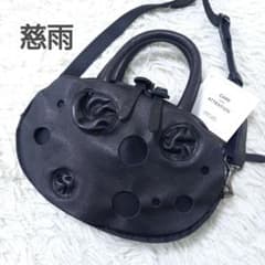 慈雨　2way　センソユニコ　牛革　切替え　ショルダーバッグ　ハンドバッグ　美品 慈雨 2way センソユニコ 牛革 切替え ショルダーバッグ ハンドバッグ