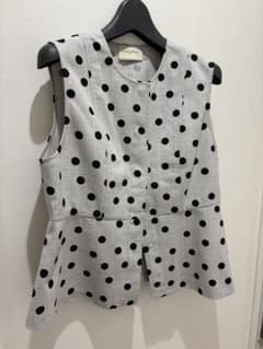 ユナイテッドアローズ　2024 ドットブラウス　サイズ　フリー