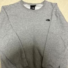 ノースフェイス　トレーナー　スモールロゴスウェット/M グレーのサムネイル