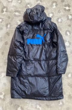 プーマ　PUMA ベンチコート　160 ネイビーのサムネイル