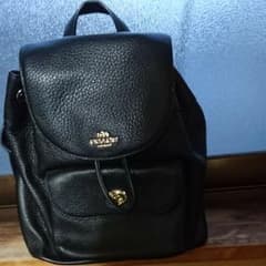COACH★ミニリュック黒のサムネイル
