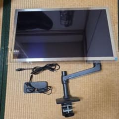有機EL 4k27型 モニターglancy EPS269Q01DA アームセット - メルカリ
