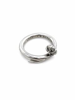Chrome Hearts クロムハーツ ネイルクロスボール リング 釘 13号