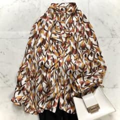 極美品 トゥモローランドコレクション フラワーチェーンプリント