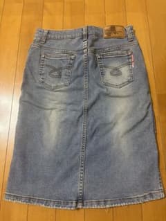 古着　膝丈　デニムスカートのサムネイル