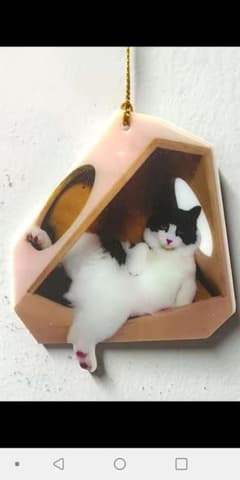 猫ちゃん　キーホルダーのサムネイル