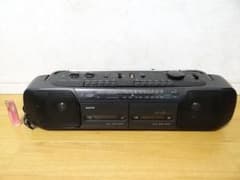 90年代 ビンテージ U4-W26 サンヨー ダブルカセット ダブルラジカセ 90年代 ビンテージ U4-W26 サンヨー ダブルカセット ダブルラジカセ