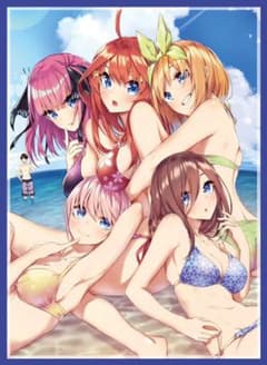 五等分の花嫁 5姉妹 スリーブ CakeRabbitsのサムネイル