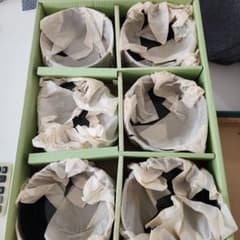 漆器 蓋付き ちらし寿司 5客セット 菊・御所車柄のサムネイル