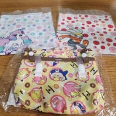 ミスタードーナツ ポケモン ポーチ タオルハンカチ 3点セット