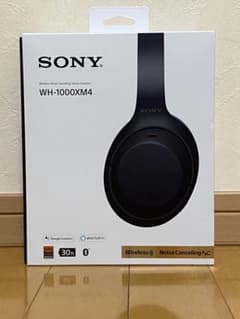ワイヤレスヘッドホン WH-1000XM4 ブラックのサムネイル