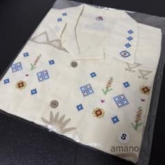 藤井風 フジロック 刺繍 半袖シャツ [S] | Mercari
