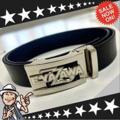 ☆　矢沢永吉 スライドレザーベルト（ロゴ）メルカリ便 矢沢永吉☆E.YAZAWA☆本革ベルト☆未開封 - メルカリ
