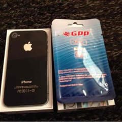 iPhone4S ブラック 下駄付 iOS5.1美品のサムネイル