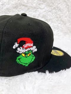 ☆新品 シュプリーム グリンチ ニューエラ 黒 supreme 7 5/8 - メルカリ