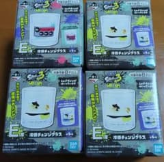Ichiban Kuji Splatoon 3 Prize E: Cooling Change Glasses (Set of 4)