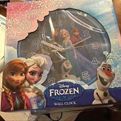 送料込み！アナと雪の女王 時計のサムネイル