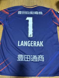 名古屋グランパス 2021 ランゲラック　 レプリカユニフォーム　Lサイズ 名古屋グランパス 2021 ランゲラック レプリカユニフォーム Lサイズ