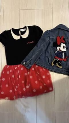 ギャップ　ミニーマウスワンピース　セットのサムネイル