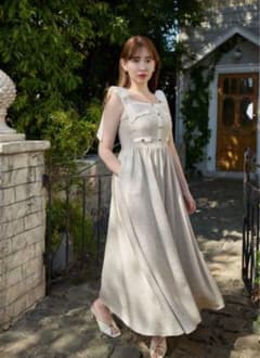 Herlipto Verona Tweed Long Dress - メルカリ