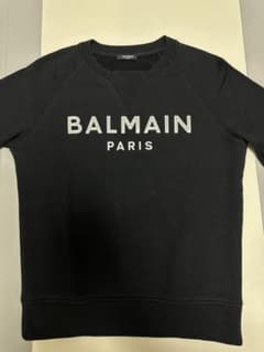 BALMAIN ブラック トレーナー XS バルマン　メンズ