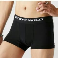 BODYWILD ボクサーパンツ ローライズ ブラック 黒のサムネイル
