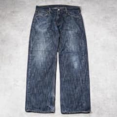 リーバイス569 Levis W34 ワイド バギー 青 古着 濃紺 21488 - メルカリ