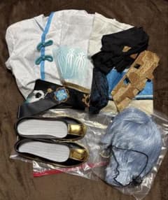 コスプレ［原神　重雲］衣装＋ウィッグ＋靴のサムネイル