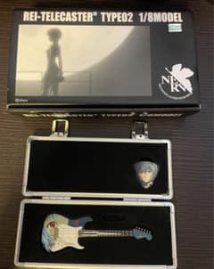 新世紀エヴァンゲリオン 綾波レイ ギター Fender フェンダー フィギュアのサムネイル