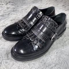 TOD'S トッズ タッセルローファー フリンジ ブラック 色落ち 34 1/2