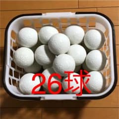バッティングセンター使用　軟式野球ボール　中古26球のサムネイル
