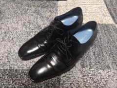 BENIR ベニル ウェディングシューズ 25.5cm 黒 日本製 箱・袋付きのサムネイル