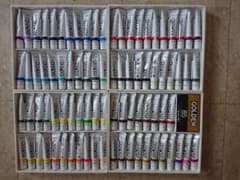 アクリル絵の具色々のサムネイル