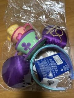 ディズニー 50周年 アリス ティーカップ カチューシャ