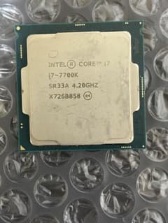 core i7 7700K 7個まとめ売り動作確認済み core i7 7700k 動作確認済み - メルカリ