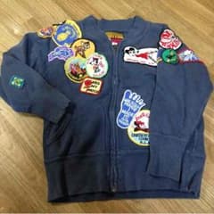 ☆むちゃちゃ☆ノーカラーパーカー♪110〜120㎝☆のサムネイル