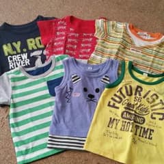 Tシャツ 6枚セット 80cmのサムネイル