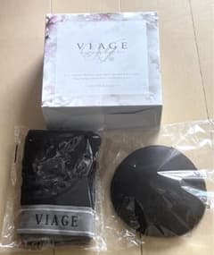 viage ナイトブラ　sサイズ　ブラック×グレー　新品未使用のサムネイル