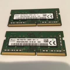 S.O.DIMM DDR4-2666 8GB 2枚 (16GB)のサムネイル