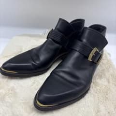ブラック ローファー GIANNI VERSACE 25.5cm 90s