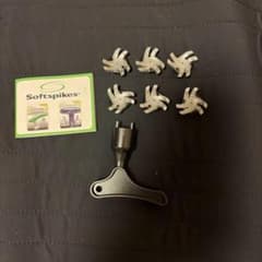 Softspikes ゴルフシューズ用交換スパイク鋲 6個＋レンチセットのサムネイル