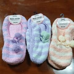 値下げ☆もこもこ 靴下のサムネイル