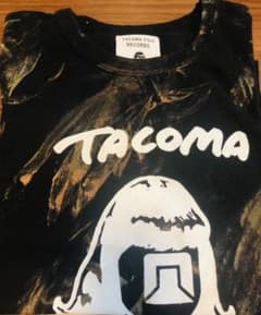 ゆみ様専用TACOMA FUJI RECORDS 限定ブラックタイダイTシャツのサムネイル