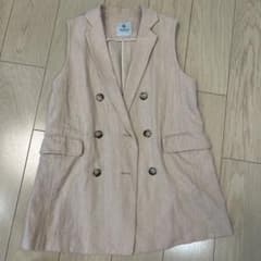 ベージュ☆ジレ☆リネンのサムネイル