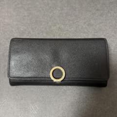 【極美品】ブルガリ　長財布　二つ折り　ビーゼロワン　サークルロゴ　ゴールド金具