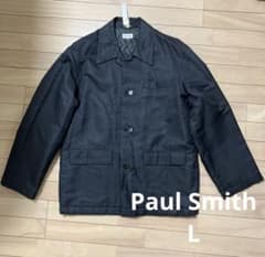 ポールスミス メンズ ヴィンテージ ナイロン コート 中綿ジャケット 黒