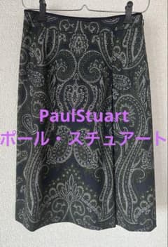 【PaulStuart】ポール・スチュアート　スカート　ペイズリー　お洒落　美品のサムネイル