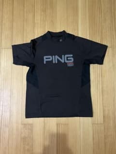 PING ピン　モックネック　半袖シャツのサムネイル