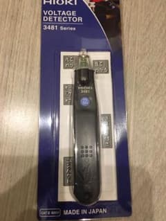 日置の検電器になります。新品未使用品。のサムネイル